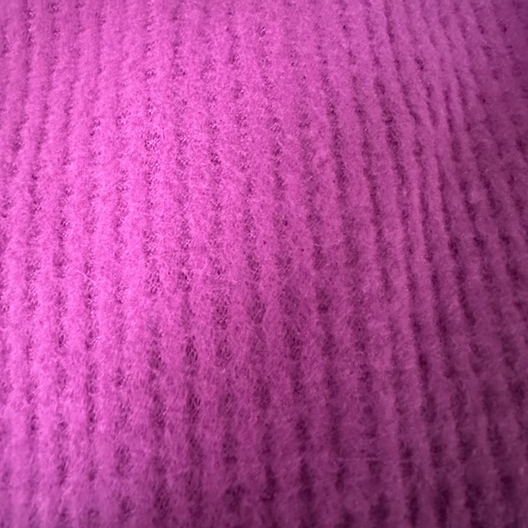 NEW WHITE BIRCH Magenta Waffle Fleece Top 3x - Picture 3 of 3